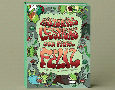 Livro Ilustrado "Histórias Lésbicas com Final Feliz"