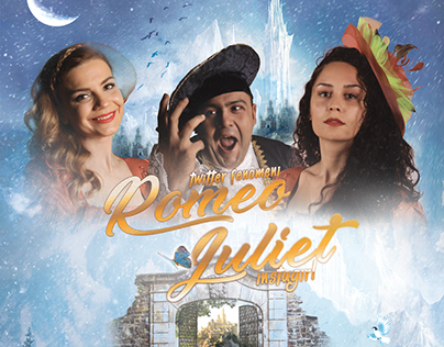 Romeo ve Juliet tiyatro afisi