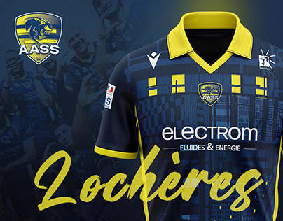 AAS Sarcelles Rugby - Maillot 2021-2022