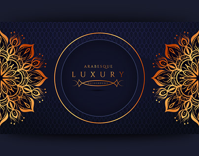 luxury mandala background and deisgn