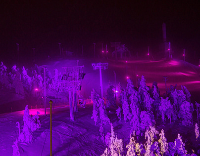 Polar Night Light Festival, Finland, 2021