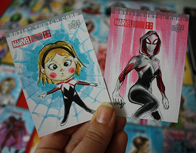 Marvel Annual 2017 Sketch Cards