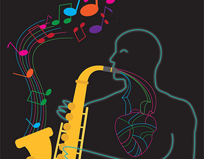 Jazz Illustration Poster