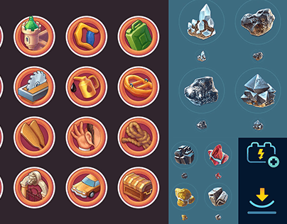 Game Icon & Assets Designs