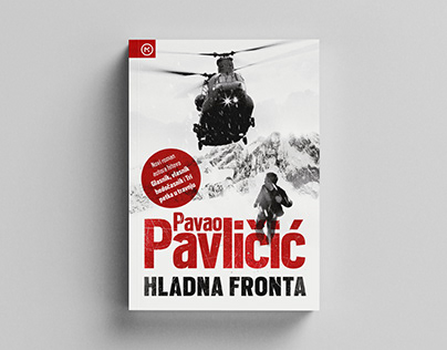 Book cover design - Hladna fronta