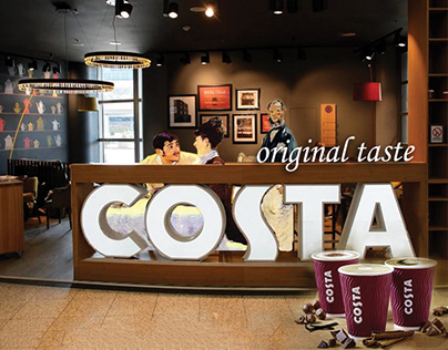 Costa Cafe "Original taste"