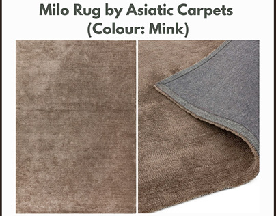 Milo Rug by Asiatic Carpets (Colour: Mink)