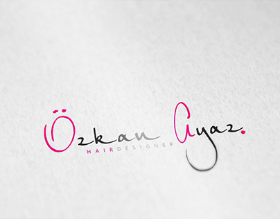 Özkan Ayaz - Hair Designer - Logo Design