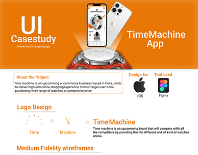UI Case study for iOS - TimeMachine App