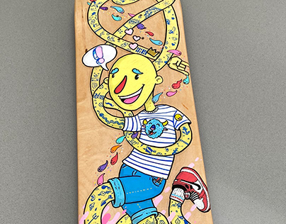 Custom Painted Skateboards
