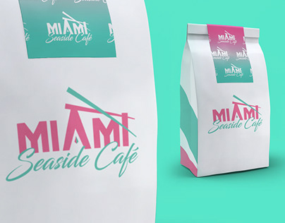 Restaurant Logo Design: Miami Seaside Cade