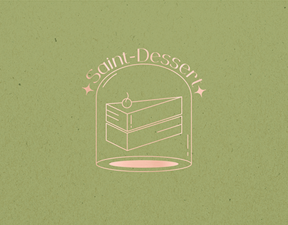 Saint-Dessert - brand identity