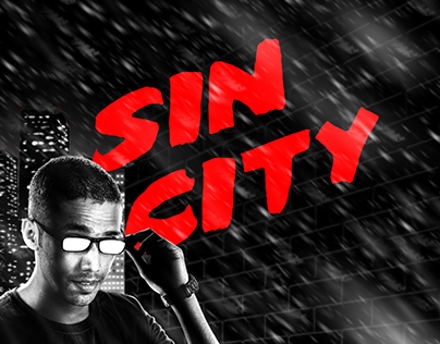 Personalized Sin City poster