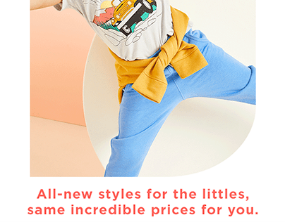 Old Navy - Everyday Magic Kids Email, Copywriting