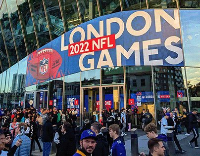 NFL | 2022 London Games | Signage
