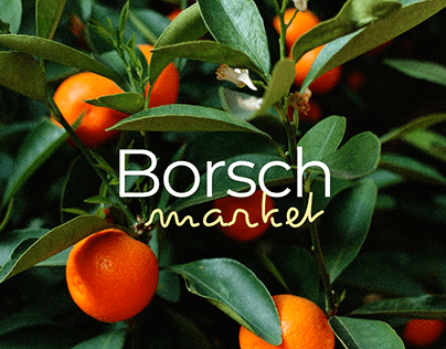 Brand Identity & redesign for Borsch Market