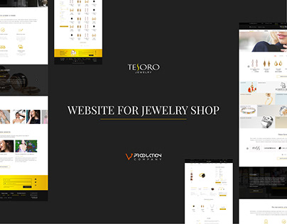 Website for jewelry shop