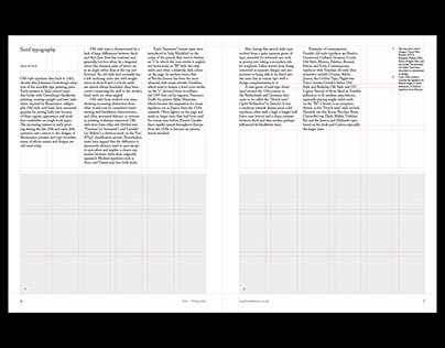 Serif Series US Letter Grid System for InDesign