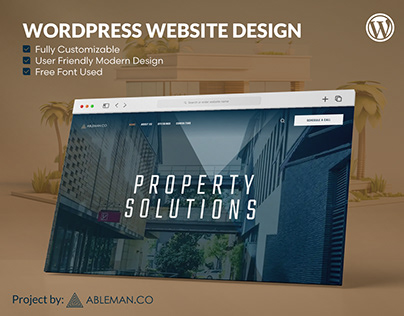 Project thumbnail - Real Estate Landing Page Design I Website | Wordpress