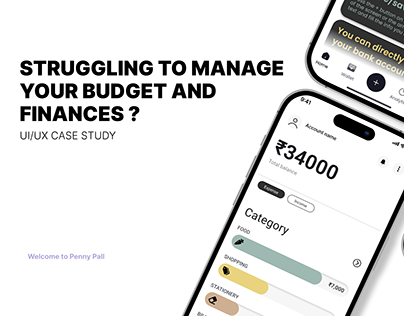 Penny Pal - Budgeting App UX/UI Project