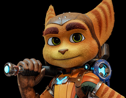 Project thumbnail - Ratchet from Ratchet and Clank Rift Apart (fan art)