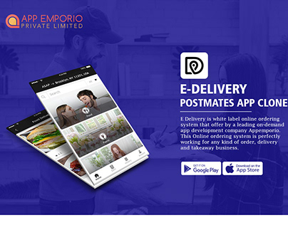 Postmates Clone App Service Type Details