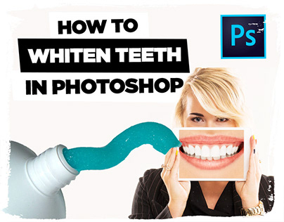 How to Whiten Teeth in Photoshop | TUTORIAL