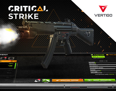 UI & Weapon Skin - Critical Strike ©Vertigo Games