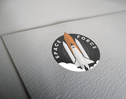 space force logo design