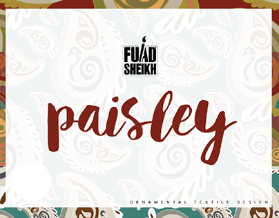 Paisley (ornamental textile design )