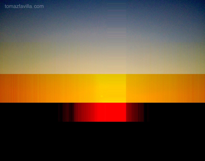 Pixel Sunset