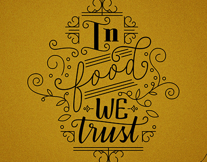 In Food we trust