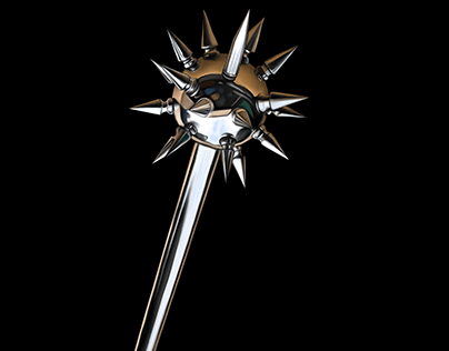 Morning star spiked mace - Weapon