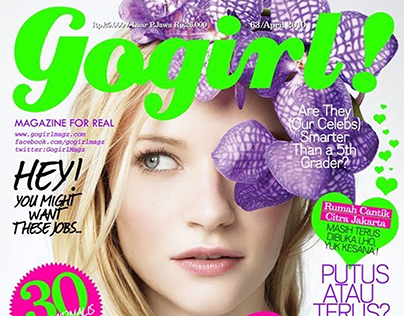 Gogirl Magazine Spread