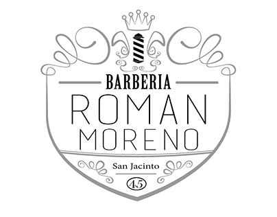 Barbería Román Moreno (Identidad Visual)