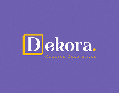 Dekora - Quadros Decorativos | Branding