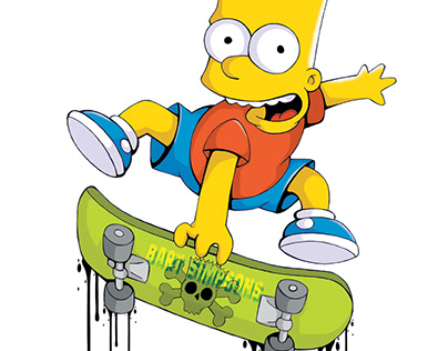 Bart Simpson cartoon