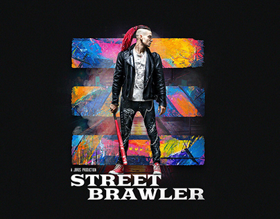 Street Brawler - Action Movie Poster