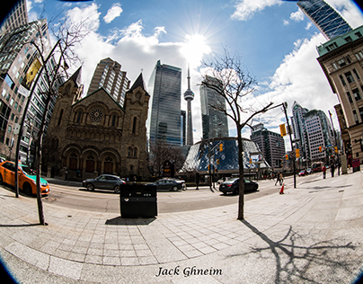 DownTown Toronto - Fisheye Lens