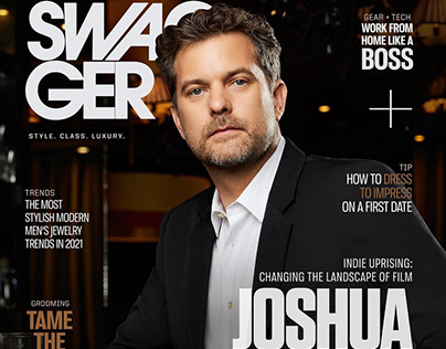 Retouch for Joshua Jackson Swagger Magazine Cover