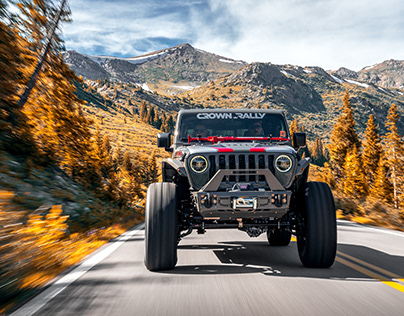 Jeep Gladiator on Independence Pass - Crown Rally