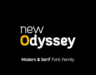 New Odyssey Typeface
