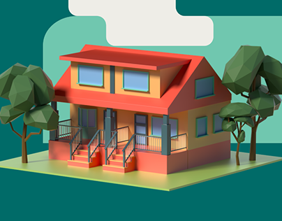 Ourboro - Real Estate Isometric Illustrations
