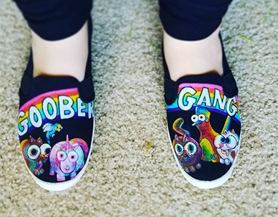 Painted Shoes
