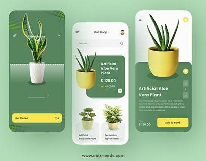 Plant Identification and Plant Online Store App Design