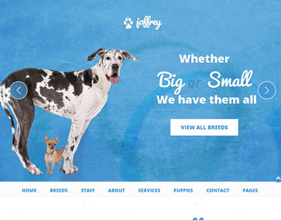 JOFFREY - HTML5 Website Template For Dog Lovers