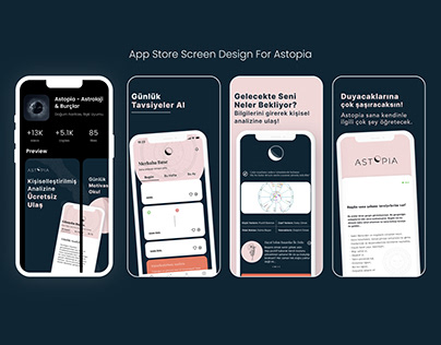 App Store Screen Design For Astopia