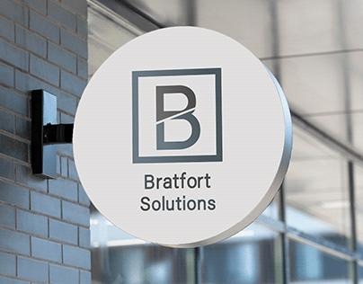Bratfort Solutions Branding & logo design