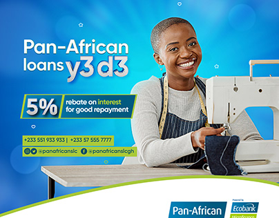 Social media creatives for Pan-African Bank