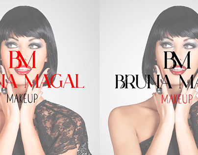 Bruna Magal MakeUp | Identidade Visual | Brand Identity